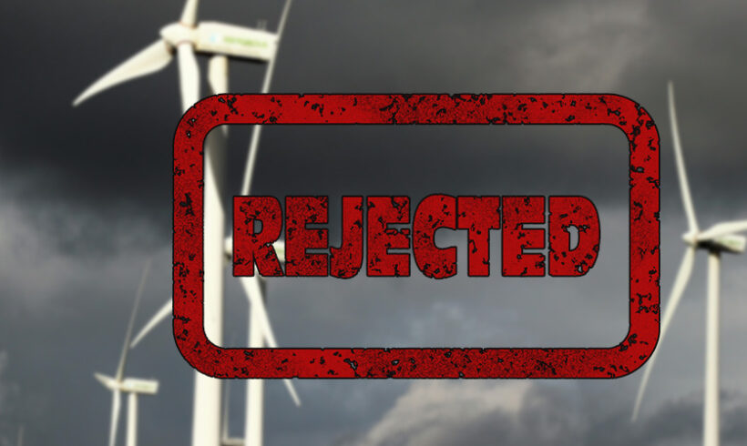 Eoliennes de plus de 50m: il s&rsquo;agira toujours d&rsquo;un refus tacite de permis de construire