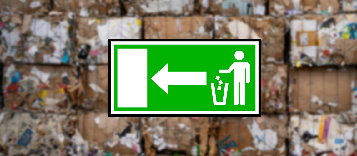 sortie du statut de déchet cartons