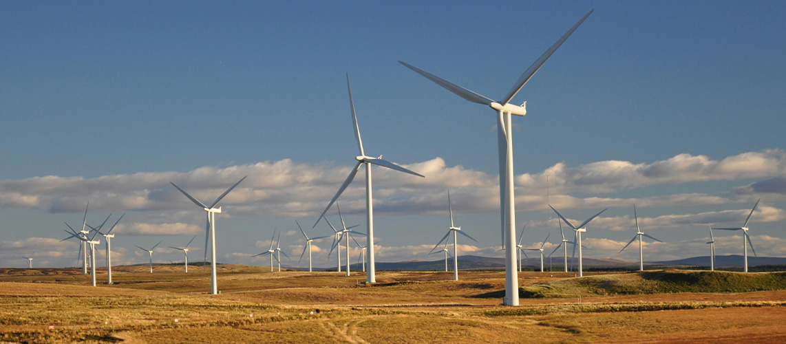 parc éolien plaine