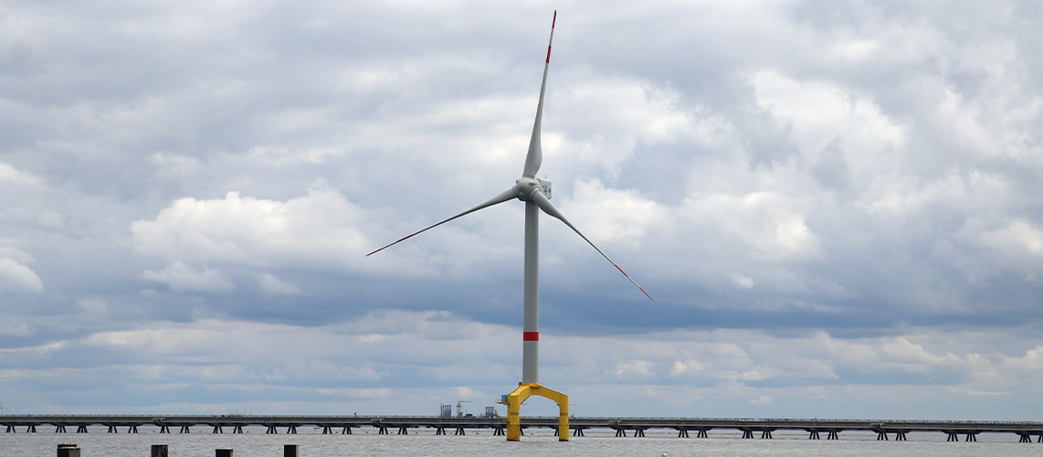 éolienne en mer