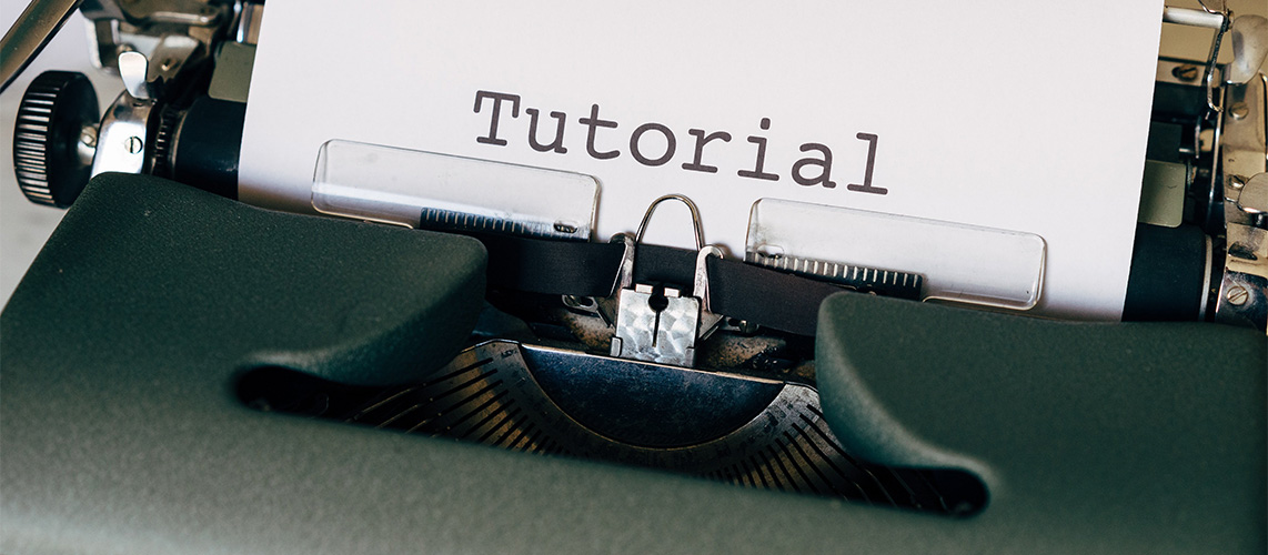 tutoriel machine à écrire