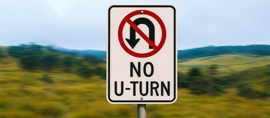 panneau demi tour prairie