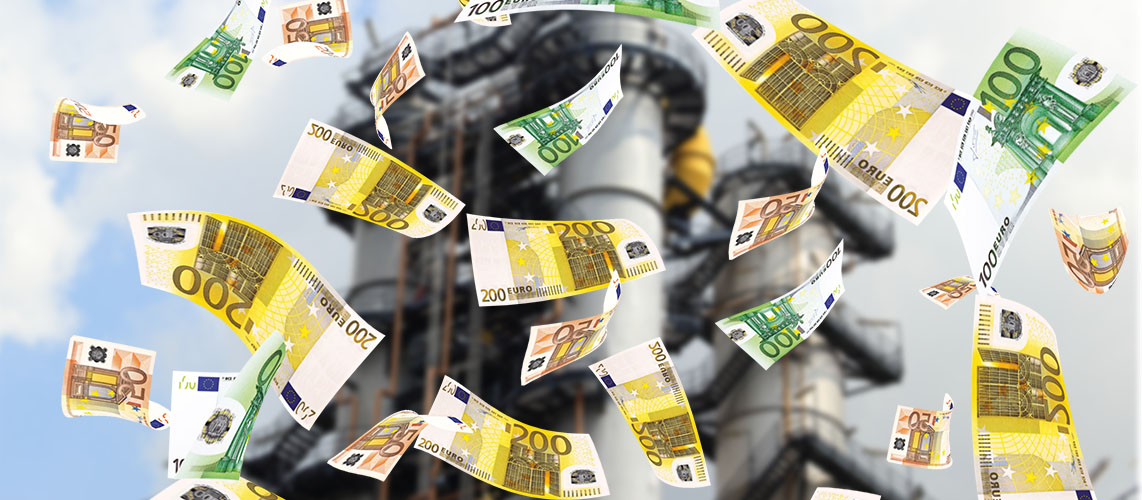 usine euro capacité financière