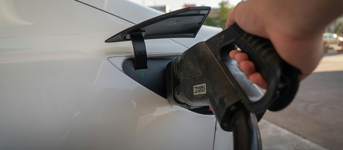 voiture électrique branchement