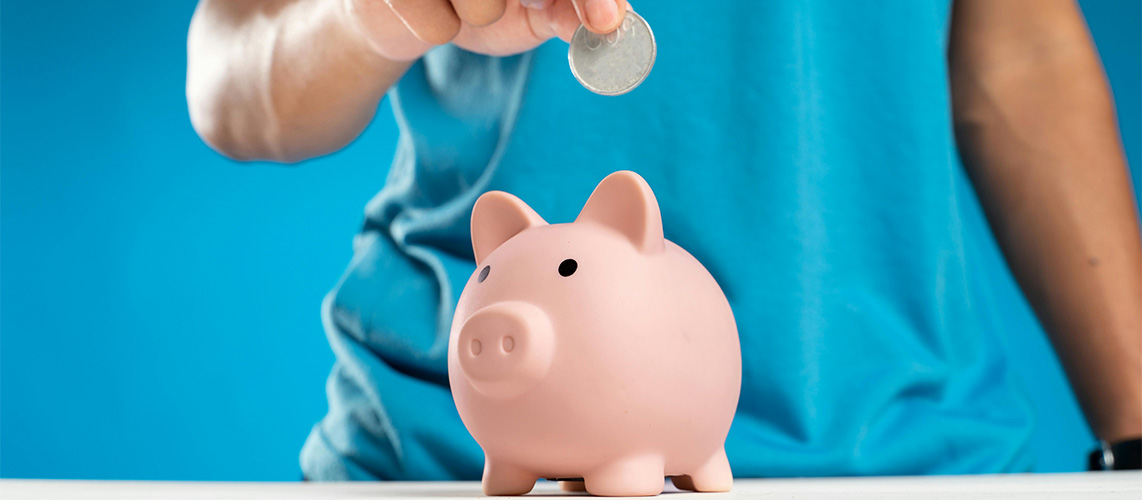 tirelire pièce capacité financière