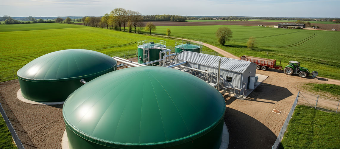 méthanisation biogaz tracteur