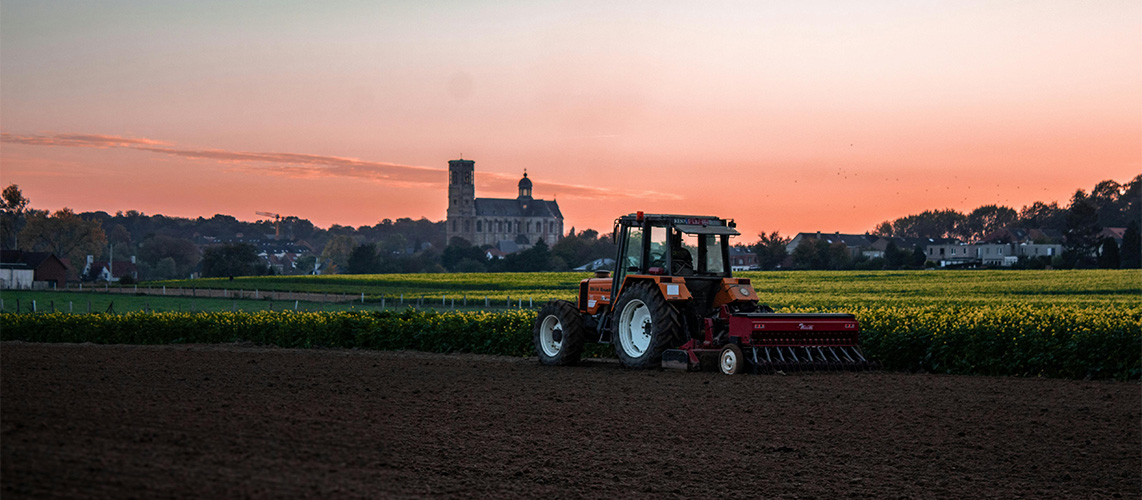 tracteur champ