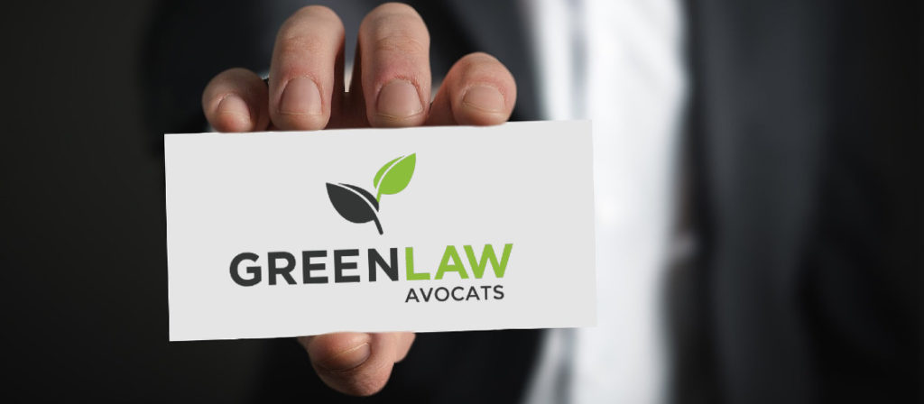 Carte de visite Green Law Avocats