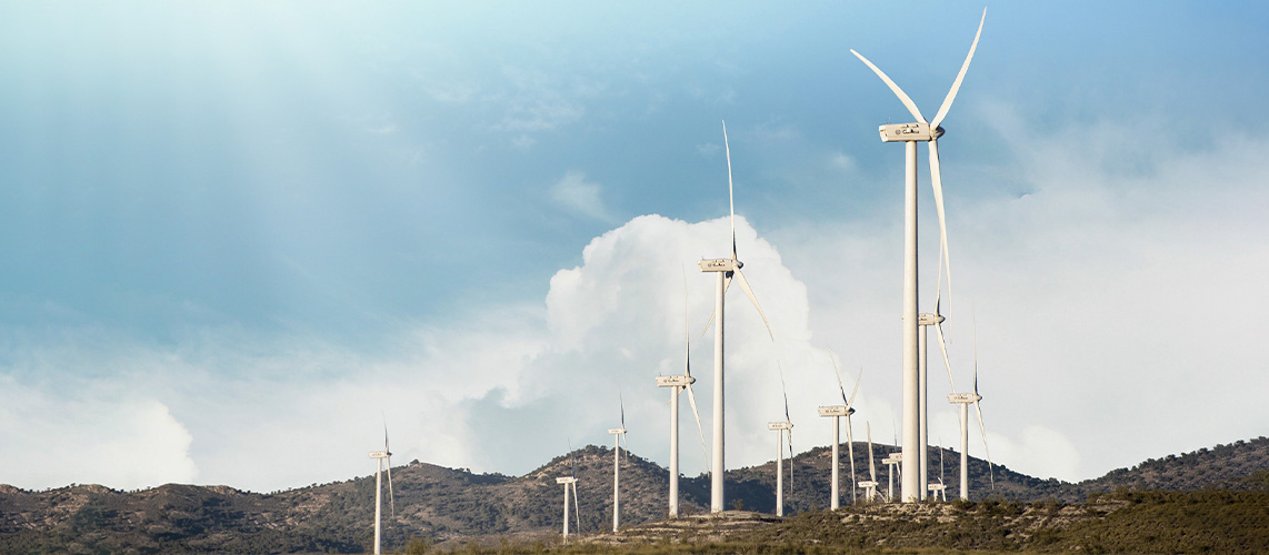 éoliennes montagne