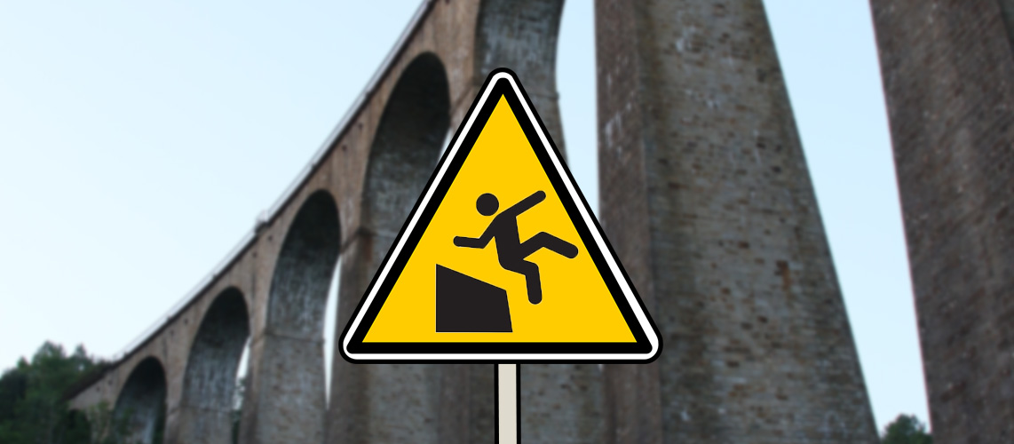 ouvrage public viaduc chute